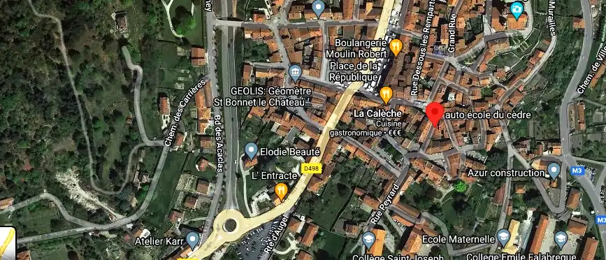 Permis auto Ecole à Saint-Bonnet-le-Château