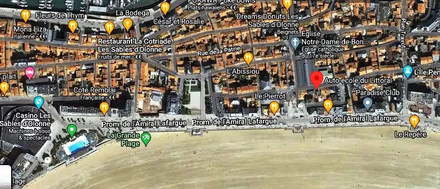 Permis auto Ecole à Les Sables-d'Olonne