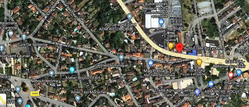 Permis auto Ecole à Bellerive-sur-Allier