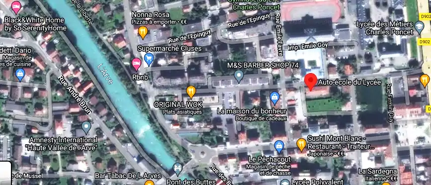 Permis auto Ecole à Cluses