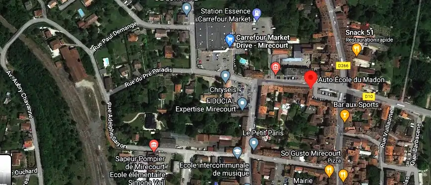 Permis auto Ecole à Mirecourt