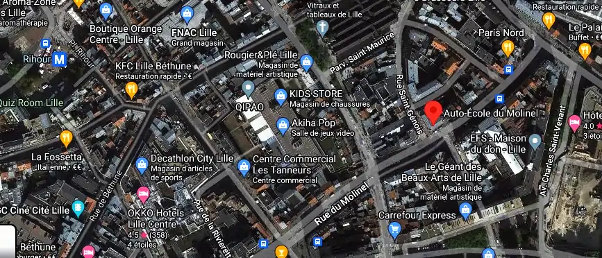 Permis auto Ecole à Lille