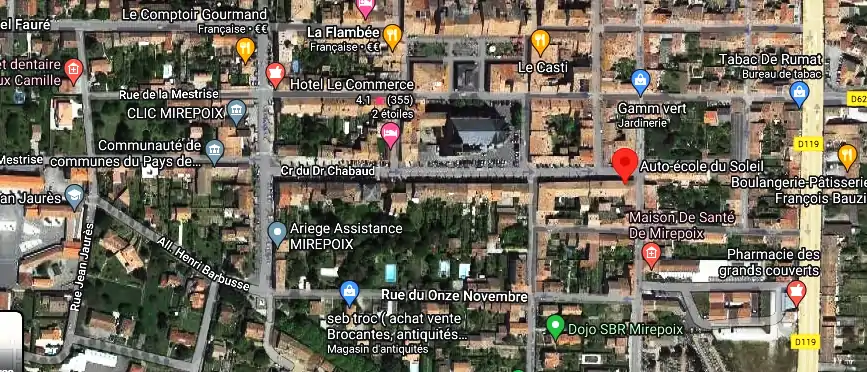 Permis auto Ecole à Mirepoix