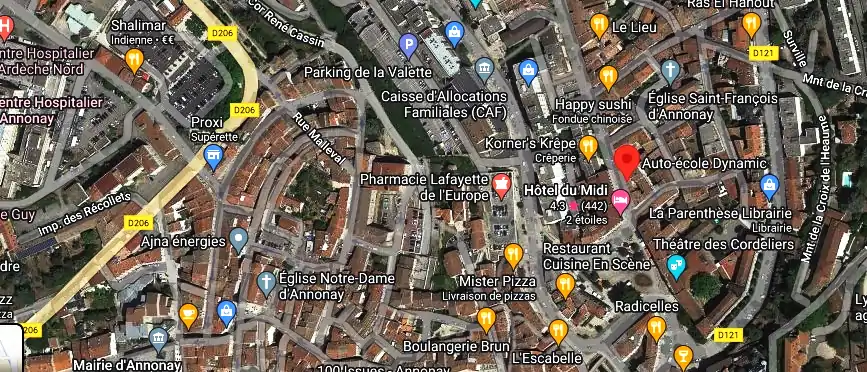 Permis auto Ecole à Annonay