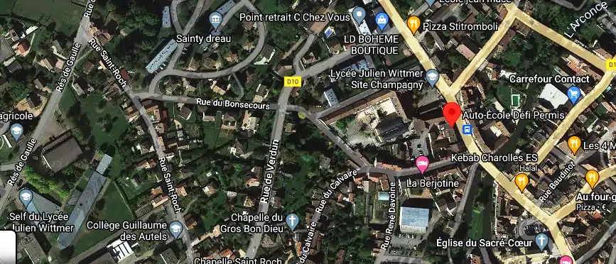 Permis auto Ecole à Charolles