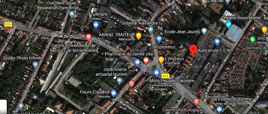 Permis auto Ecole à Sin-le-Noble