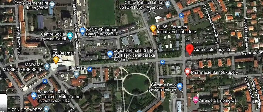 Permis auto Ecole à Tarbes