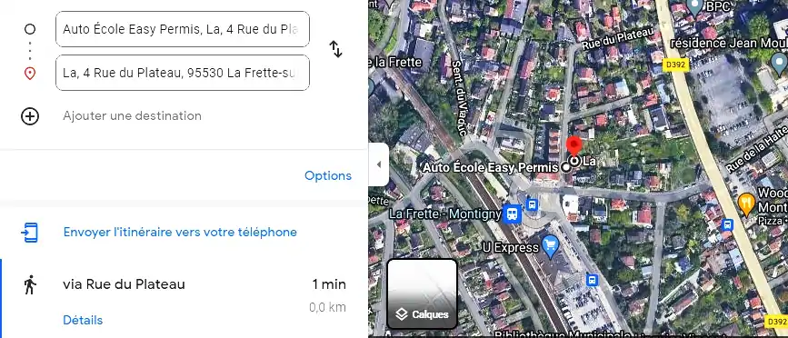 Permis auto Ecole à La Frette-sur-Seine