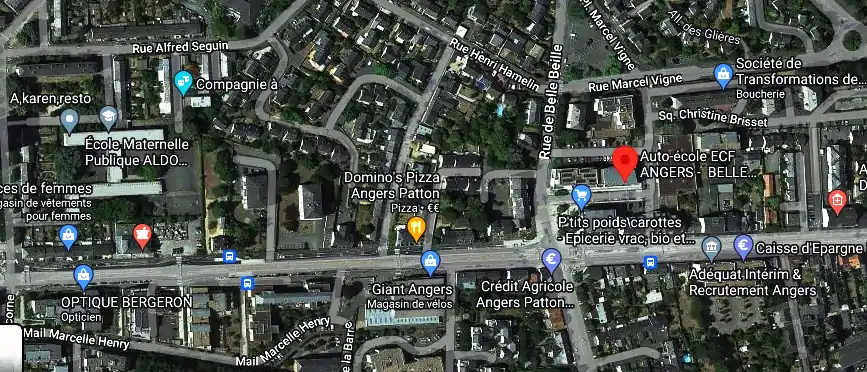 Permis auto Ecole à Angers