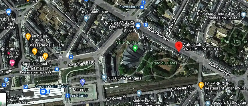 Permis auto Ecole à Angers