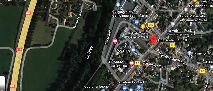 Permis auto Ecole à Valence-en-Poitou