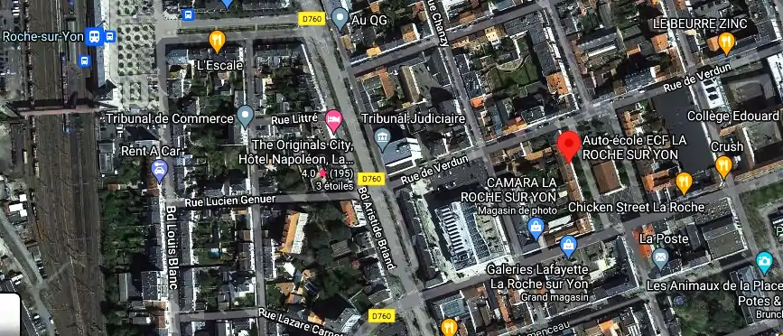 Permis auto Ecole à La Roche-sur-Yon