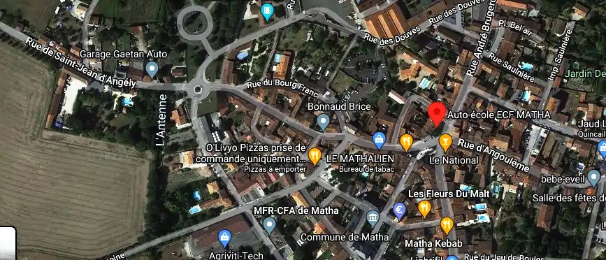 Permis auto Ecole à Matha