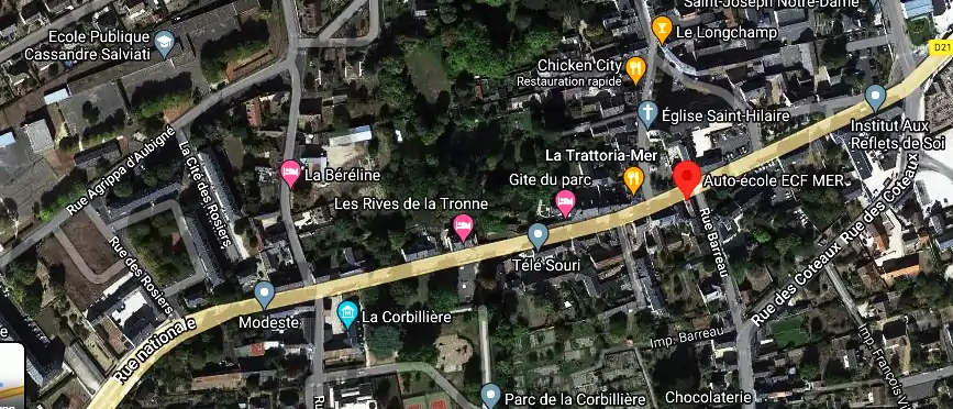 Permis auto Ecole à Mer