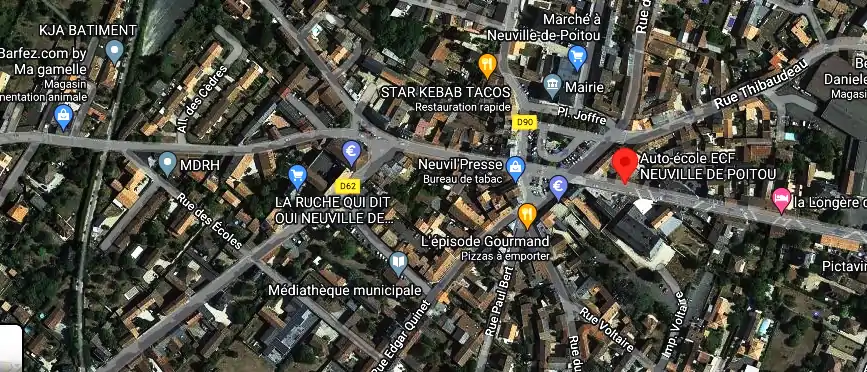 Permis auto Ecole à Neuville-de-Poitou