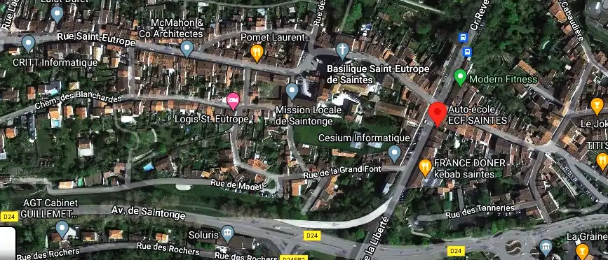 Permis auto Ecole à Saintes