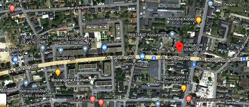 Permis auto Ecole à Vendôme