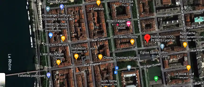 Permis auto Ecole à Lyon