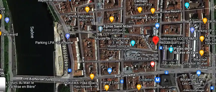 Permis auto Ecole à Lyon