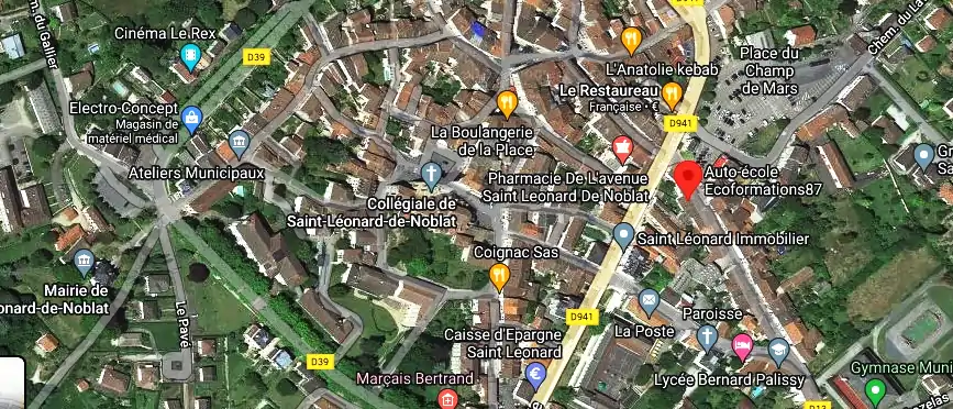 Permis auto Ecole à Saint-Léonard-de-Noblat