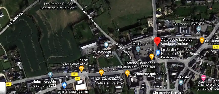 Permis auto Ecole à Caumont-sur-Aure