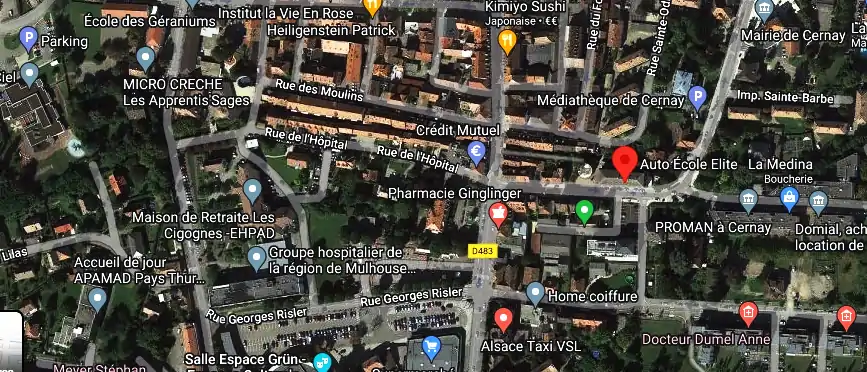 Permis auto Ecole à Cernay