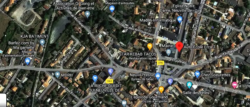 Permis auto Ecole à Neuville-de-Poitou