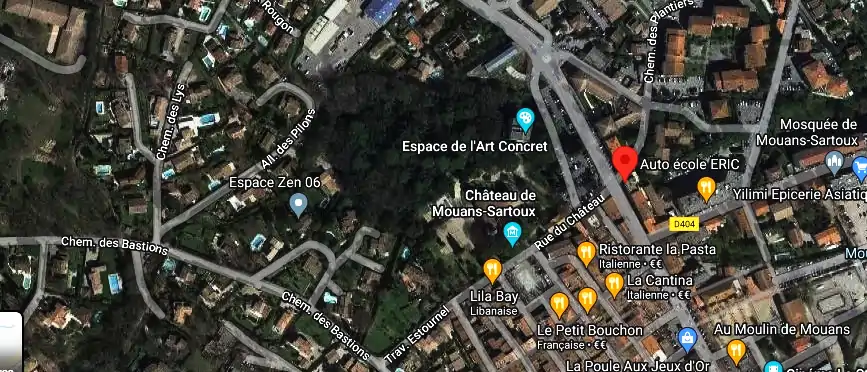 Permis auto Ecole à Mouans-Sartoux