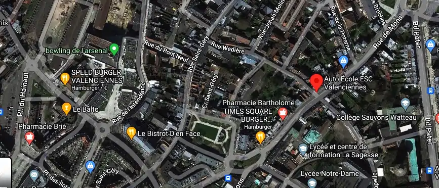 Permis auto Ecole à Valenciennes