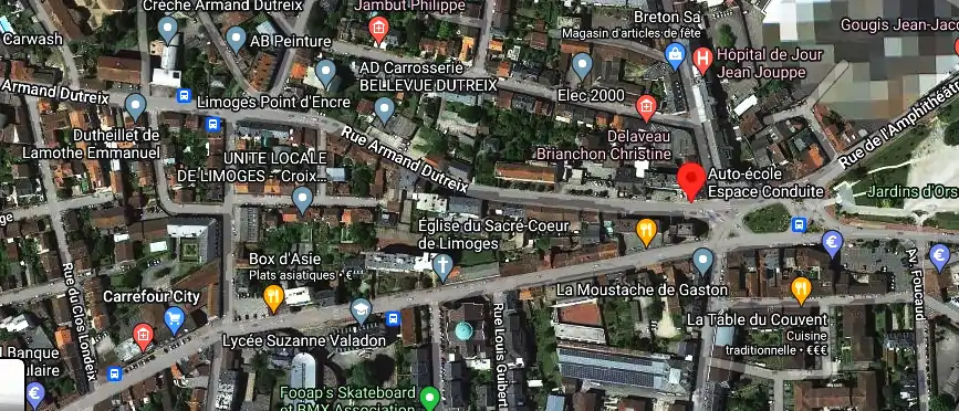 Permis auto Ecole à Limoges