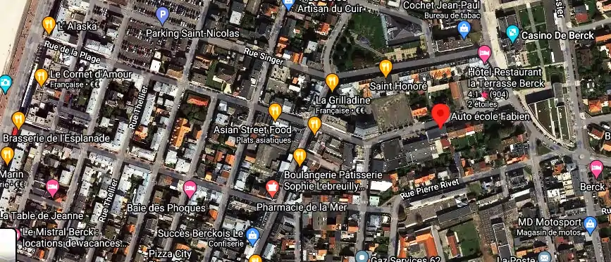 Permis auto Ecole à Berck