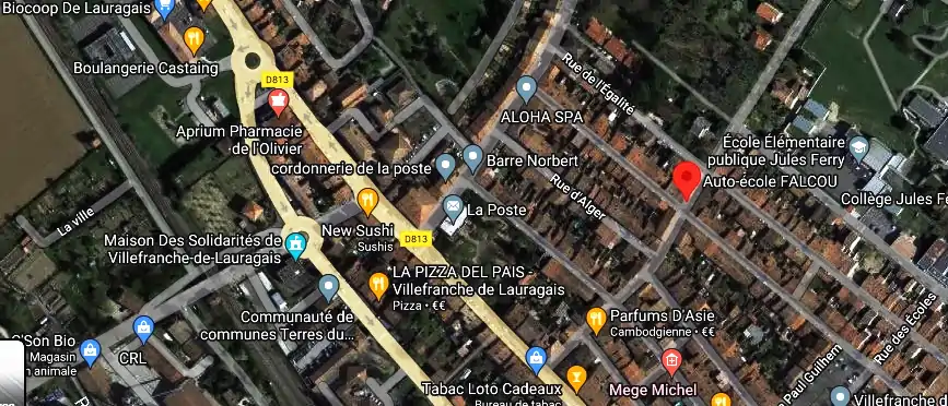 Permis auto Ecole à Villefranche-de-Lauragais