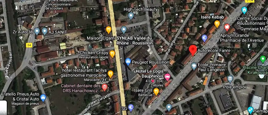 Permis auto Ecole à Roussillon