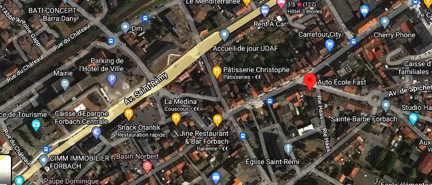 Permis auto Ecole à Forbach