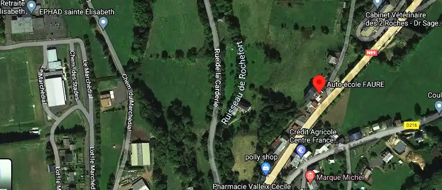 Permis auto Ecole à Rochefort-Montagne