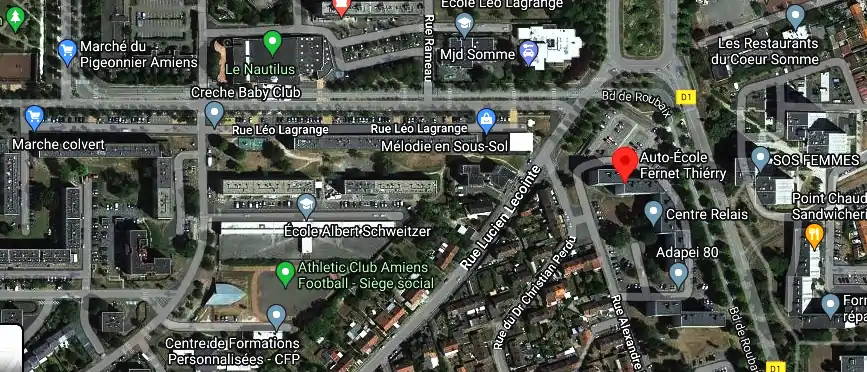 Permis auto Ecole à Amiens