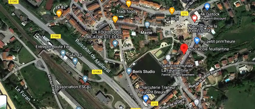 auto école feuillantine à La Fouillouse