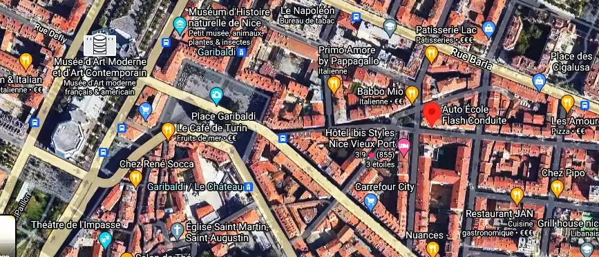 Permis auto Ecole à Nice