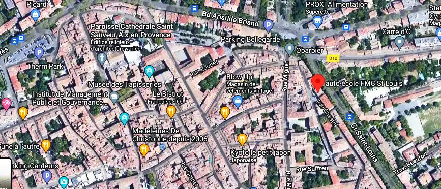 Permis auto Ecole à Aix-en-Provence