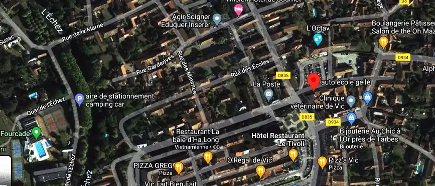 Permis auto Ecole à Vic-en-Bigorre