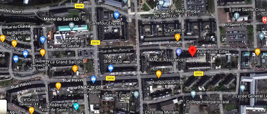 Permis auto Ecole à Saint-Lô