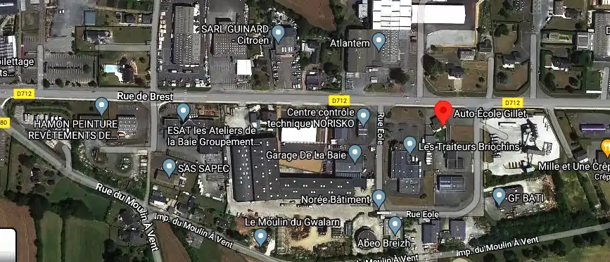 Permis auto Ecole à Hillion