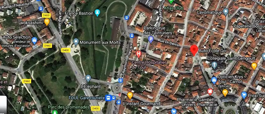 Permis auto Ecole à Toul