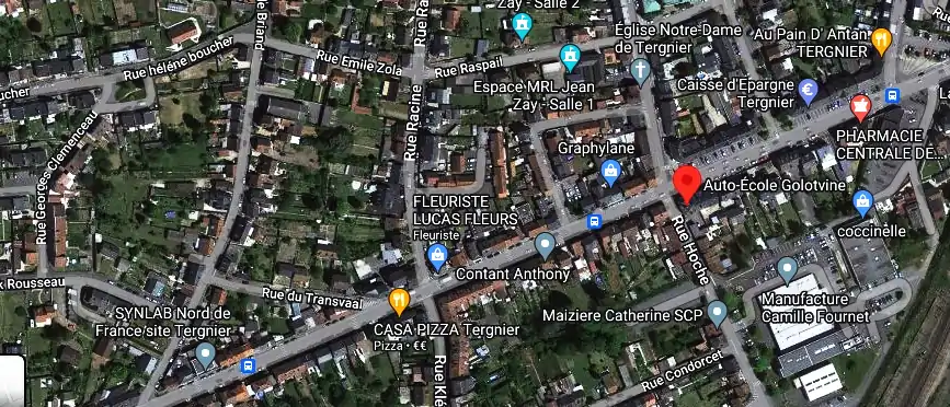 Permis auto Ecole à Tergnier