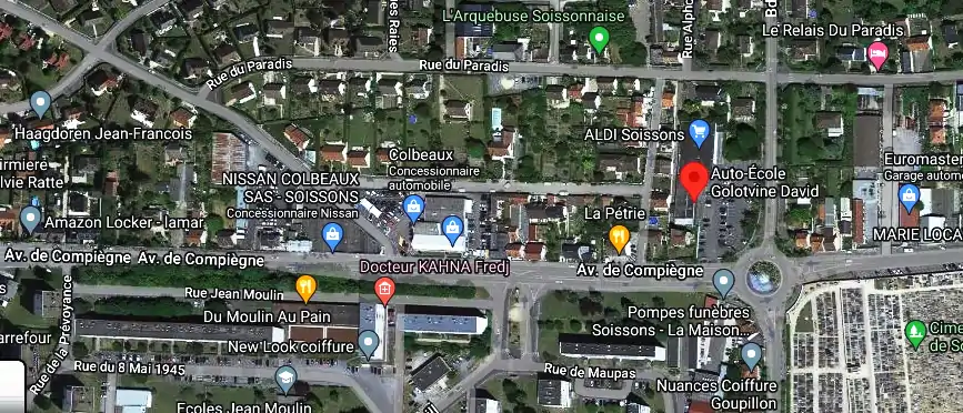 Permis auto Ecole à Soissons