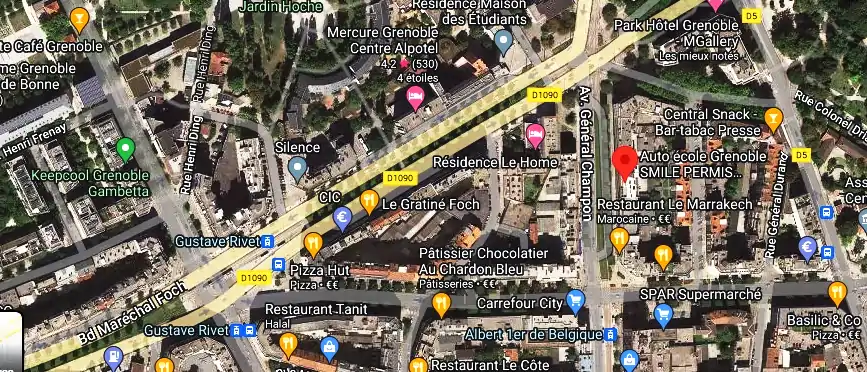 Permis auto Ecole à Grenoble