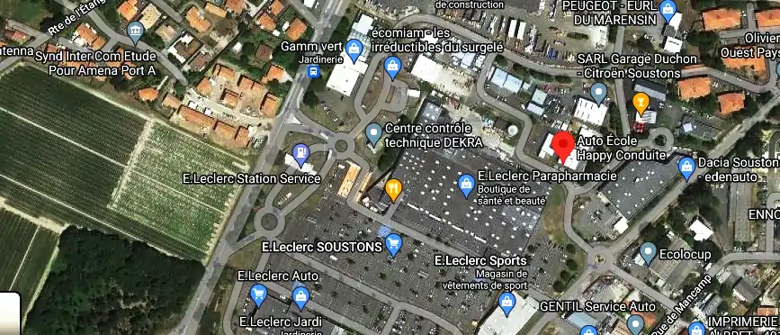 Permis auto Ecole à Soustons