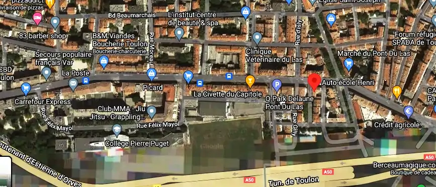 Permis auto Ecole à Toulon