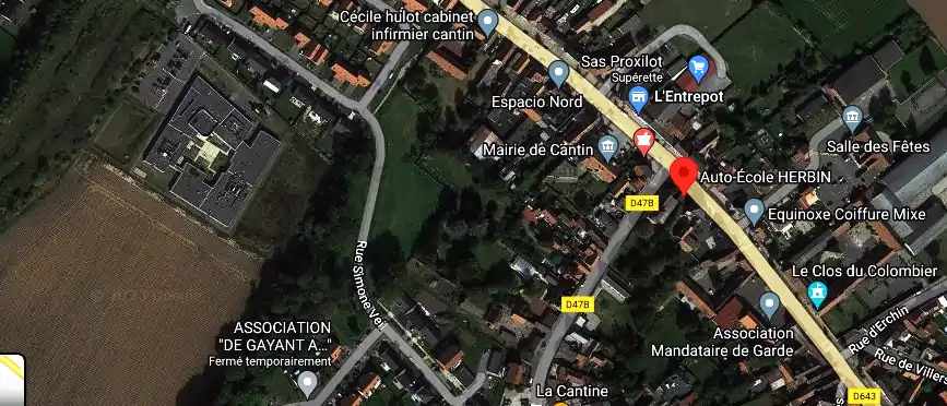 Permis auto Ecole à Cantin