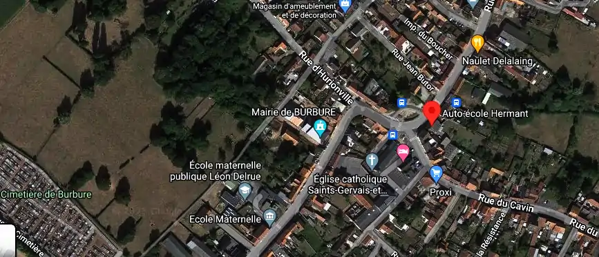 Permis auto Ecole à Burbure